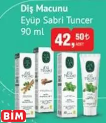 EYÜP SABRİ TUNCER DİŞ MACUNU EYÜP SABRİ TUNCER DİŞ MACUNU